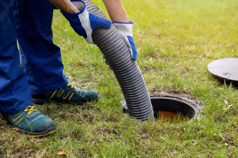 Local Yard Drain Unclogging pros at work