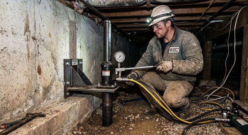 Foundation Lifting in Columbus, OH